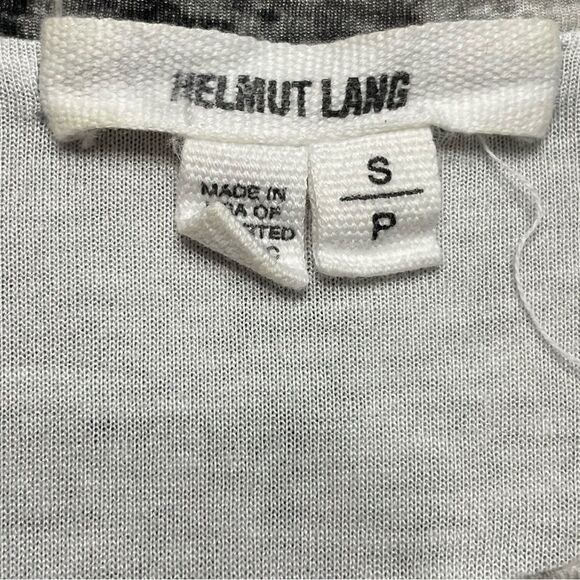 Helmut Lang Side Ruched Fitted Tee Dress Size Small - Picture 6 of 6